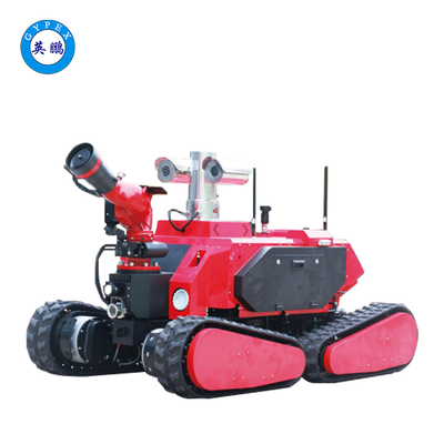 防爆電動四驅消防滅火機器人6