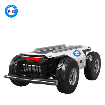 防爆阿克曼轉向四驅兩轉有懸掛輪式底盤4