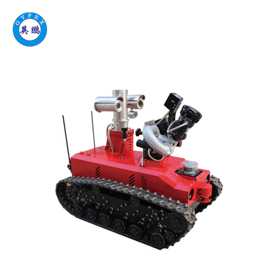 防爆型半自主消防滅火偵察機(jī)器人15